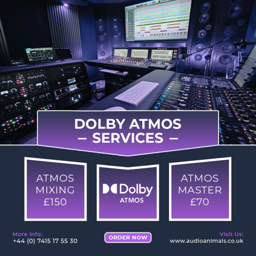 Dolby Atmos Mixing & Mastering