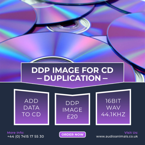 DDP Image For CD Duplication
