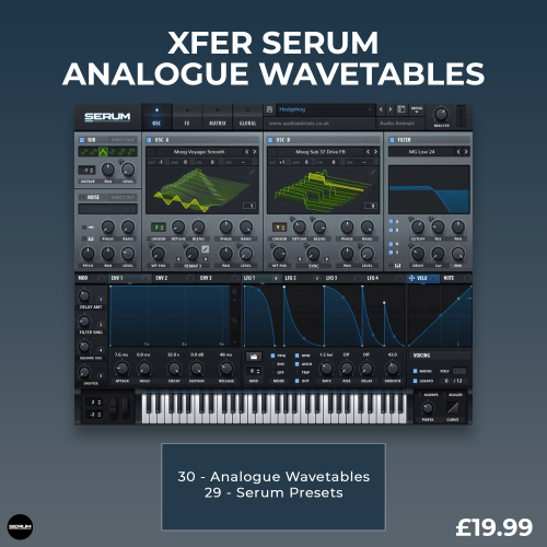 Xfer Serum Analogue Wavetables