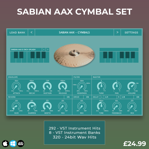 Sabian AAX Cymbal Set