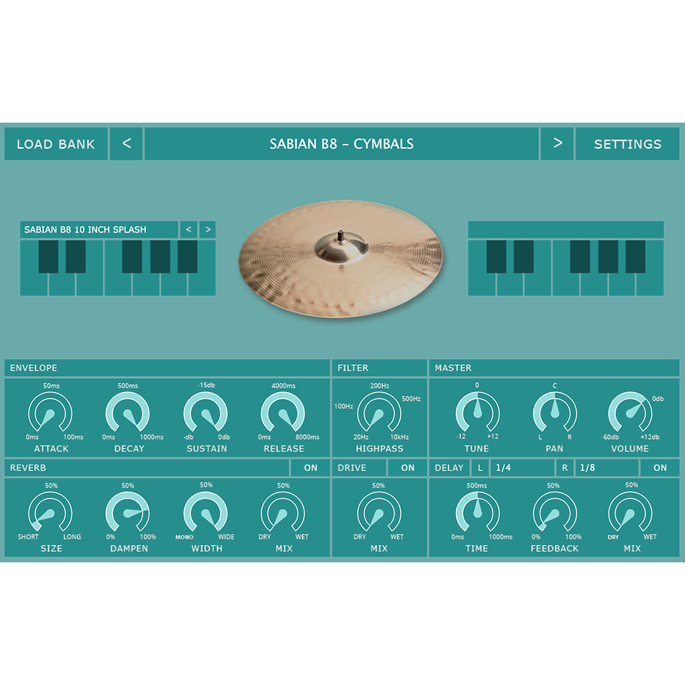 Cymbal-Set-Sabian-B8-Product-Image Cymbal-Set-Sabian-B8-Product-Image