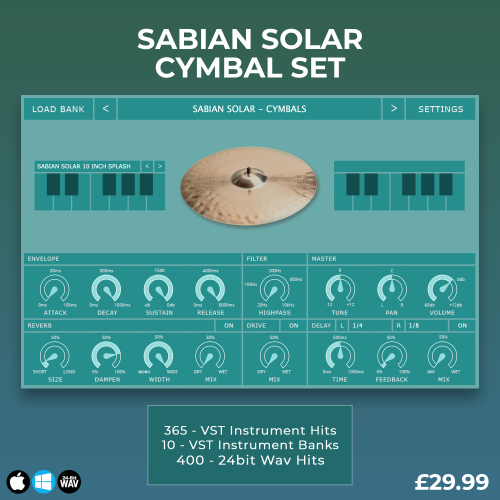 Sabian Solar Cymbal Set