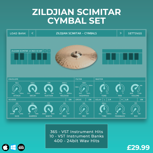 Zildjian Scimitar Cymbal Set