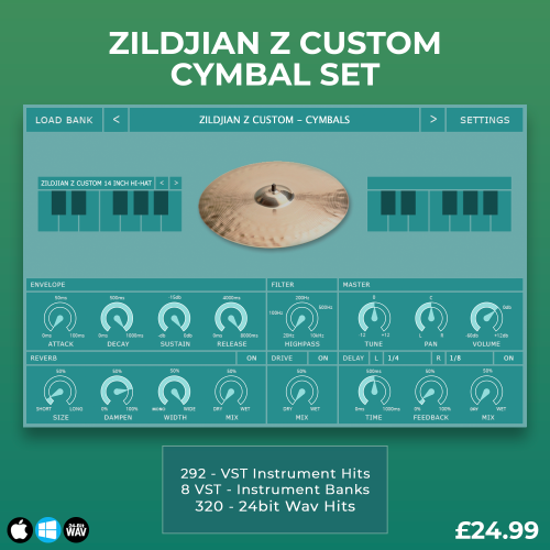 Zildjian Z Custom Cymbal Set