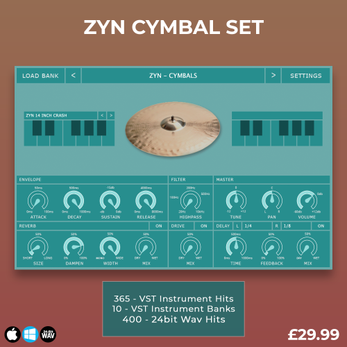 Zyn Cymbal Set