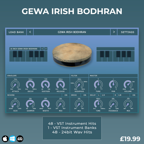 Gewa Irish Bodhran