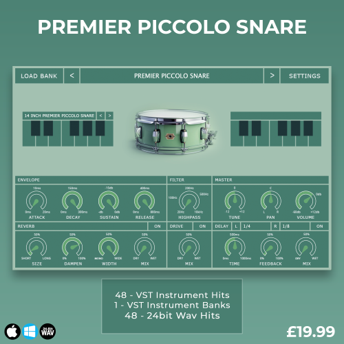 Premier Piccolo Snare