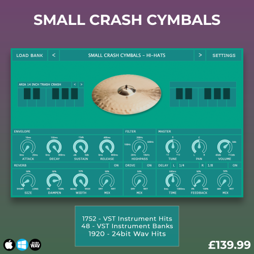 Small Crash Cymbals